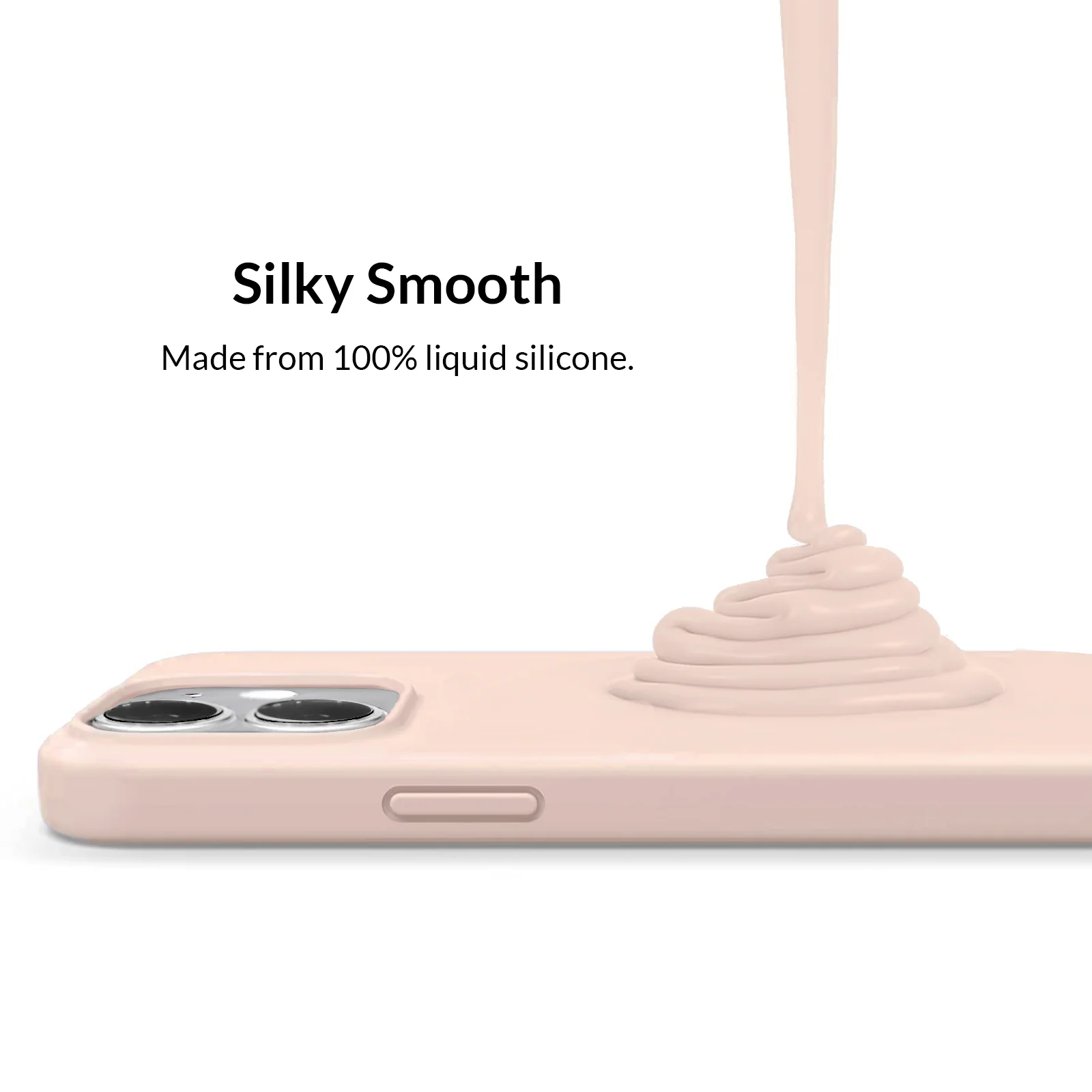 Pink Silicone iPhone Case - Image 59