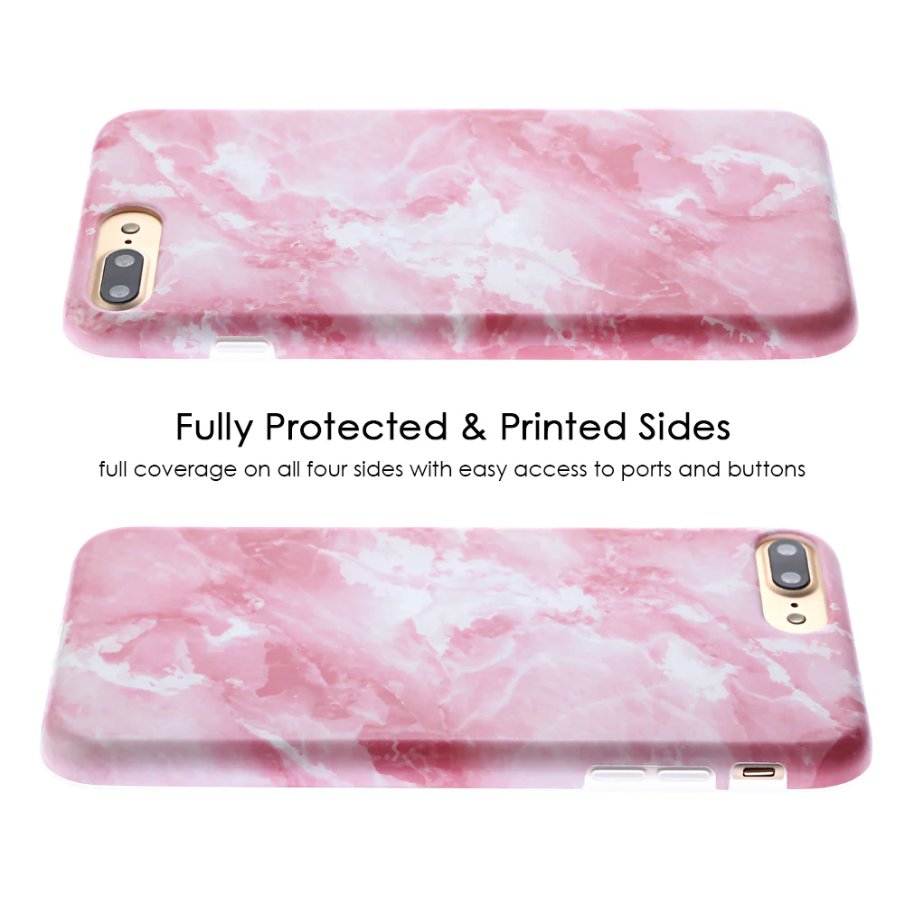 Pink Streak Marble iPhone Case - Image 28