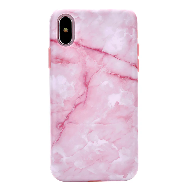 Pink Streak Marble iPhone Case - Image 7