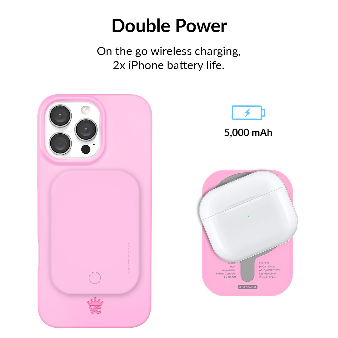Pink Sugar MagSafe Battery Power Pack - Image 3