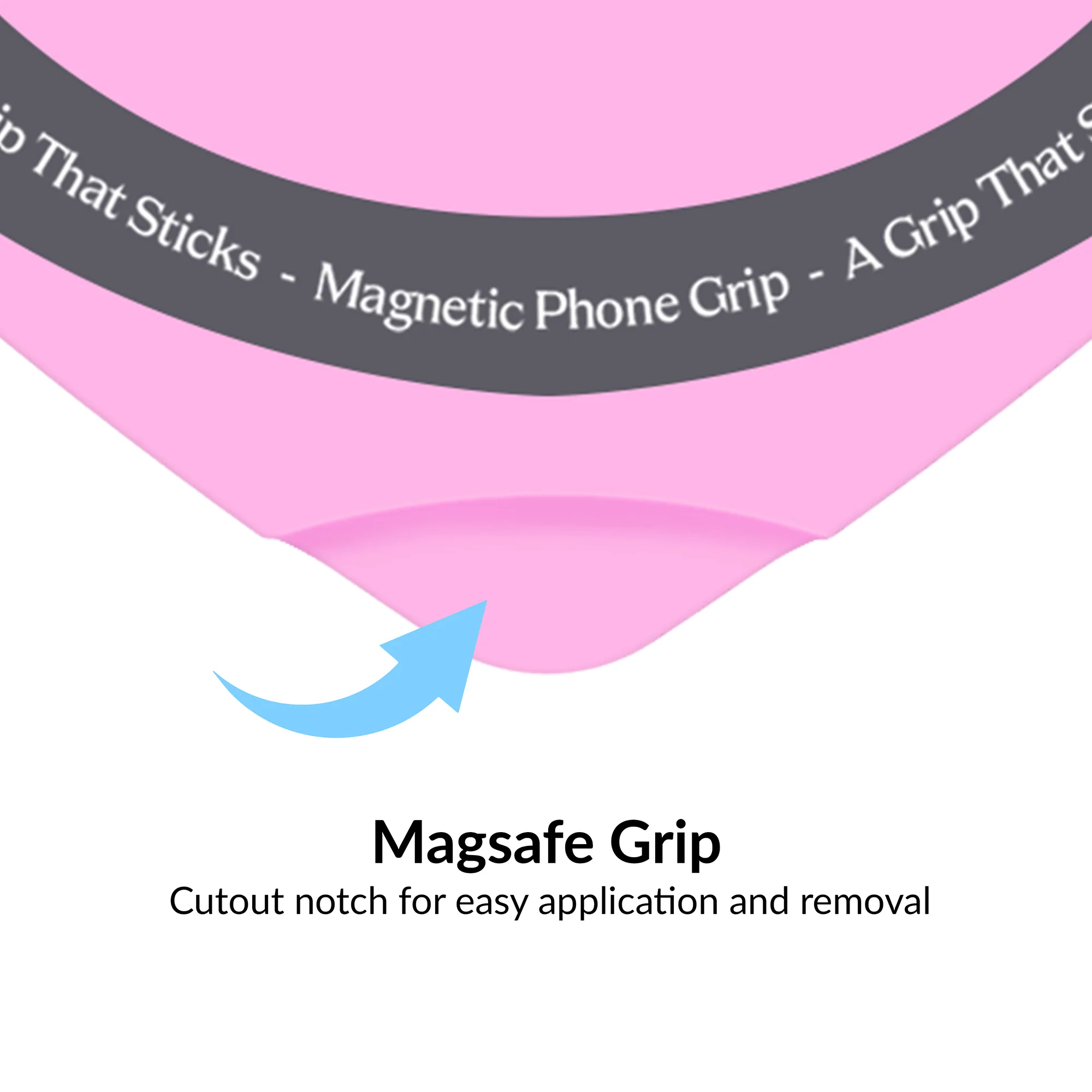 Pink Sugar Heart MagSafe MightyGrip - Image 3
