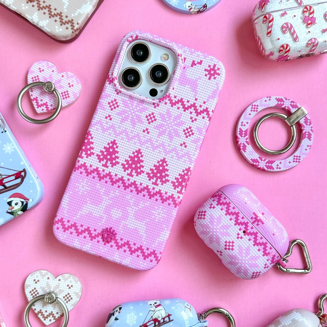 Bubble Gum Sweater AirPod Case - Image 12