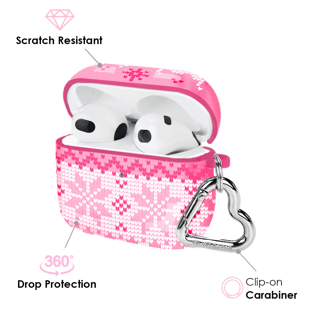 Bubble Gum Sweater AirPod Case - Image 13