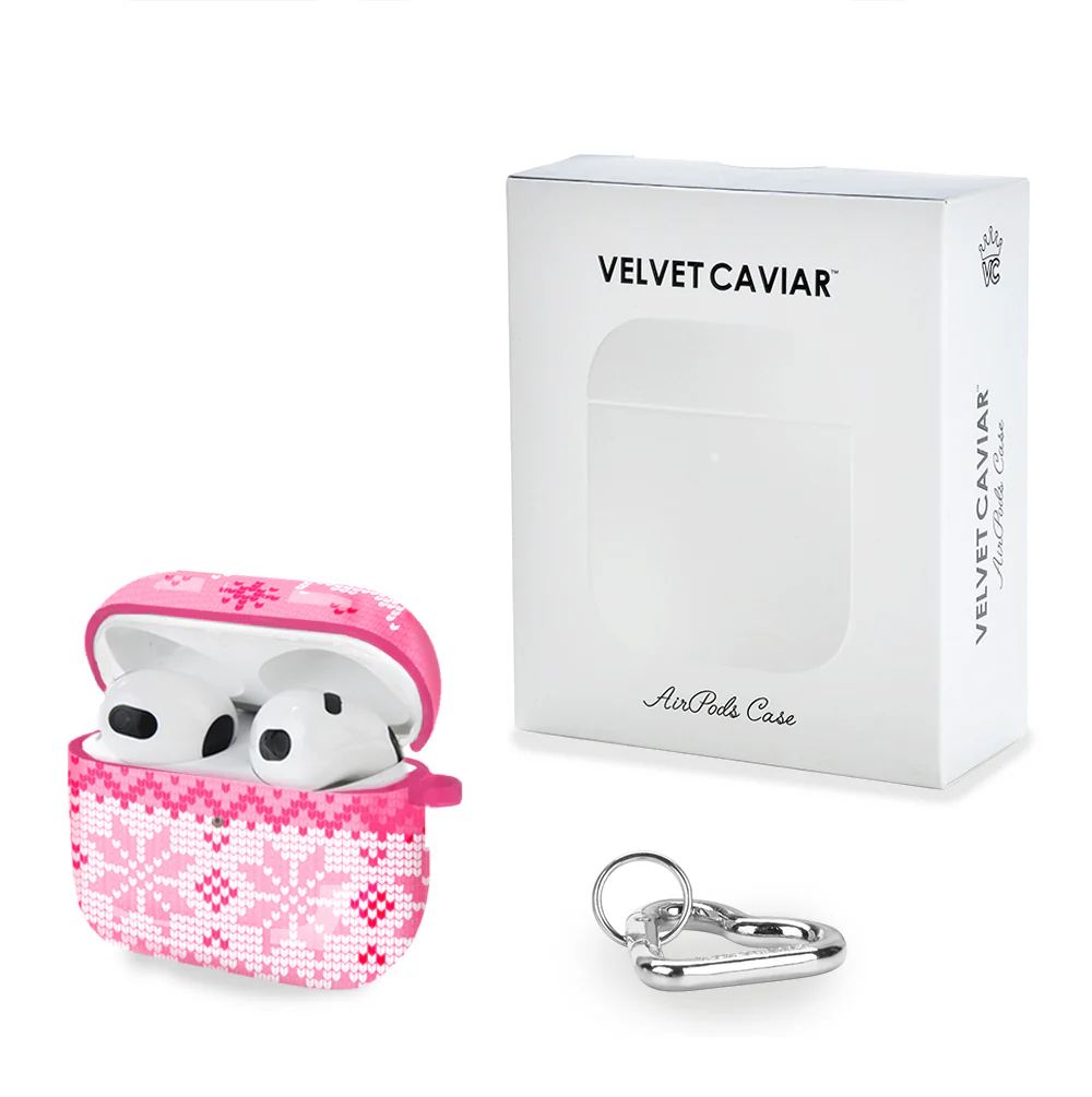 Bubble Gum Sweater AirPod Case - Image 15