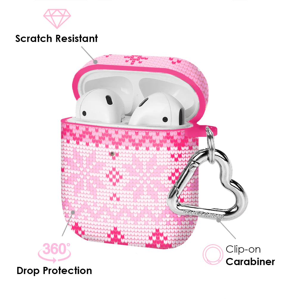 Bubble Gum Sweater AirPod Case - Image 3