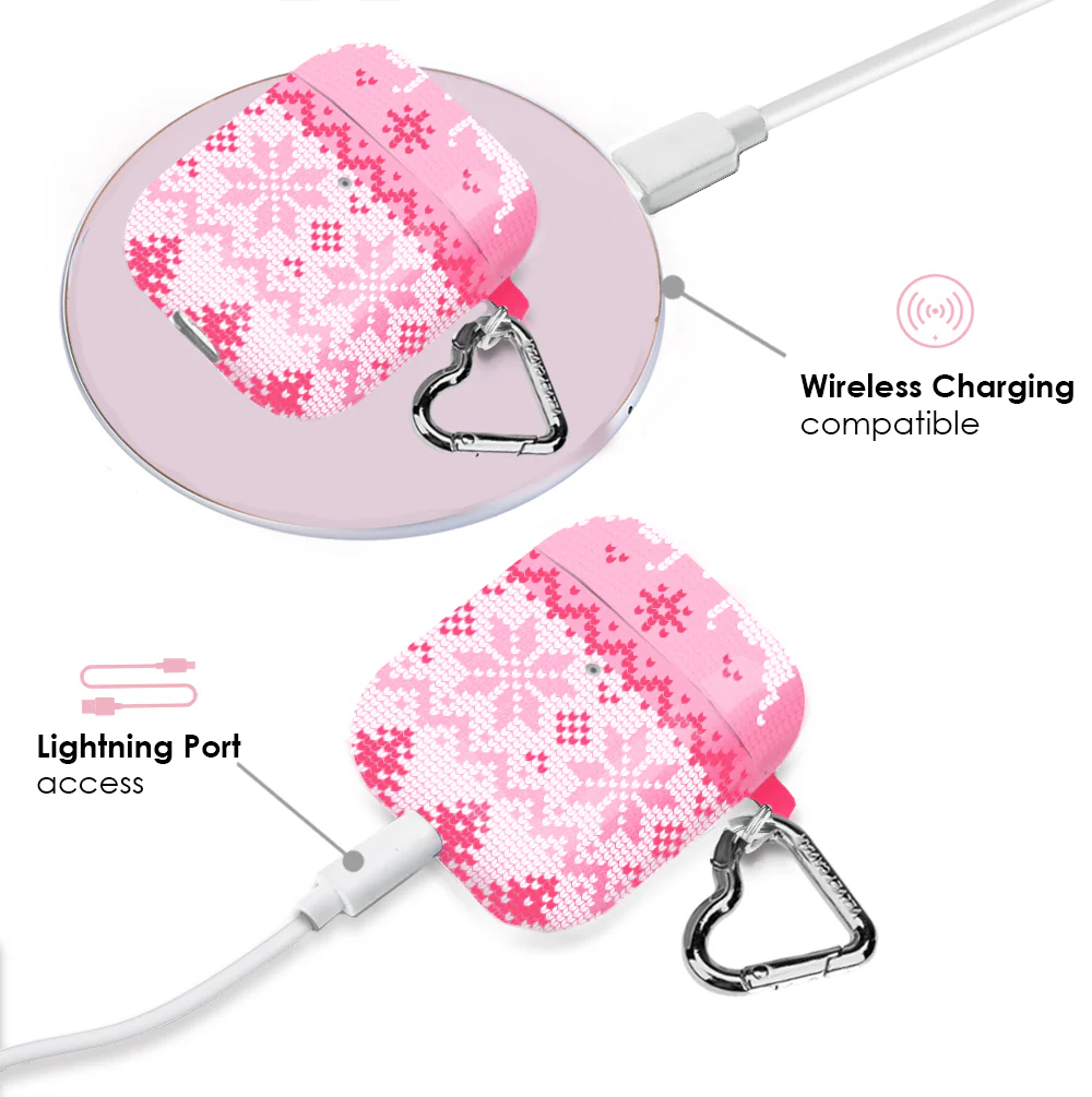 Bubble Gum Sweater AirPod Case - Image 4