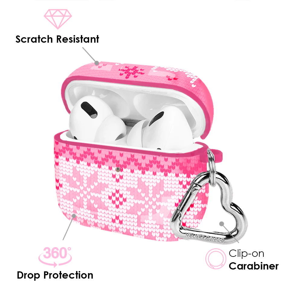Bubble Gum Sweater AirPod Case - Image 8