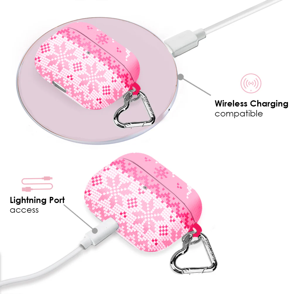 Bubble Gum Sweater AirPod Case - Image 9