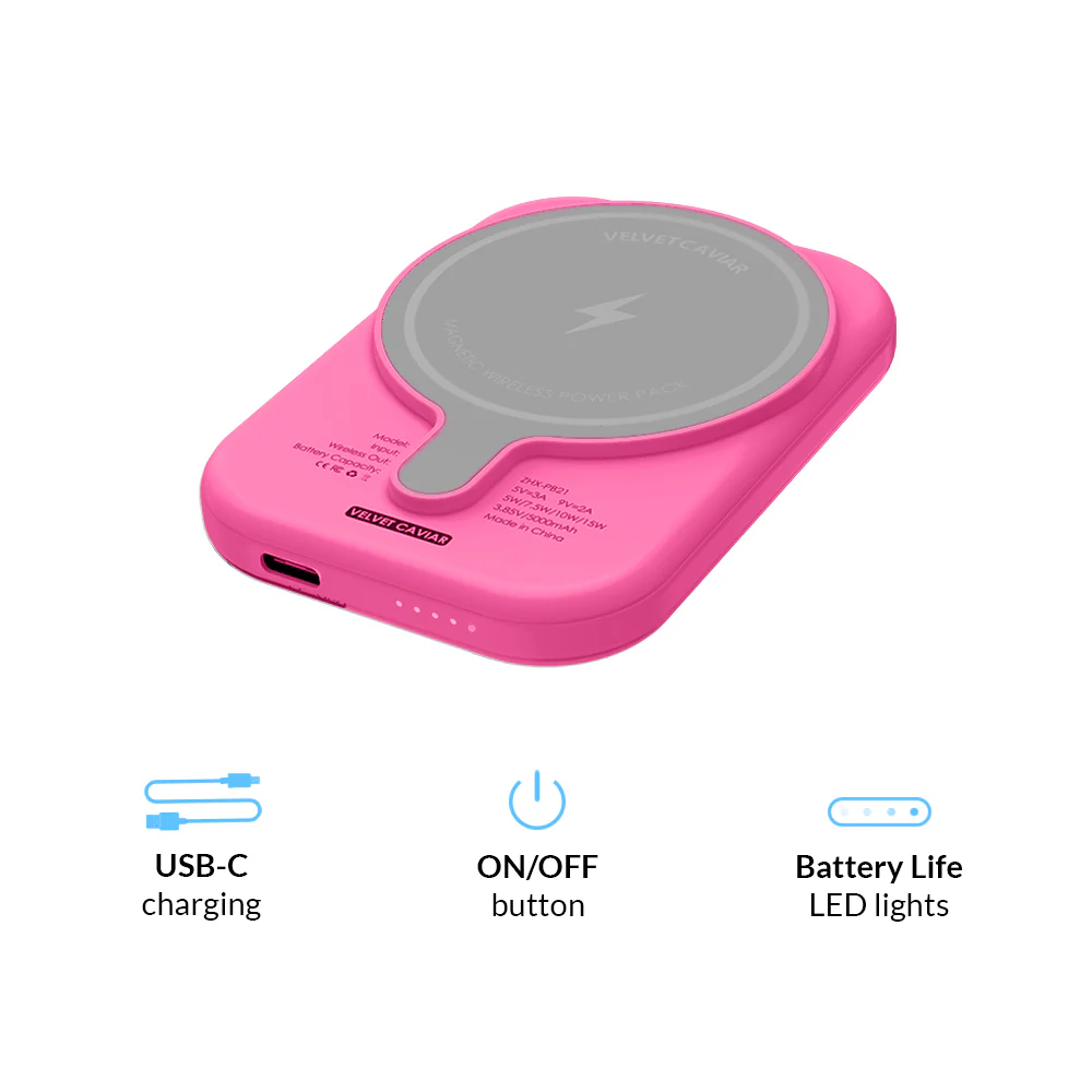 Bubble Gum Sweater MagSafe Battery Power Pack - Image 6