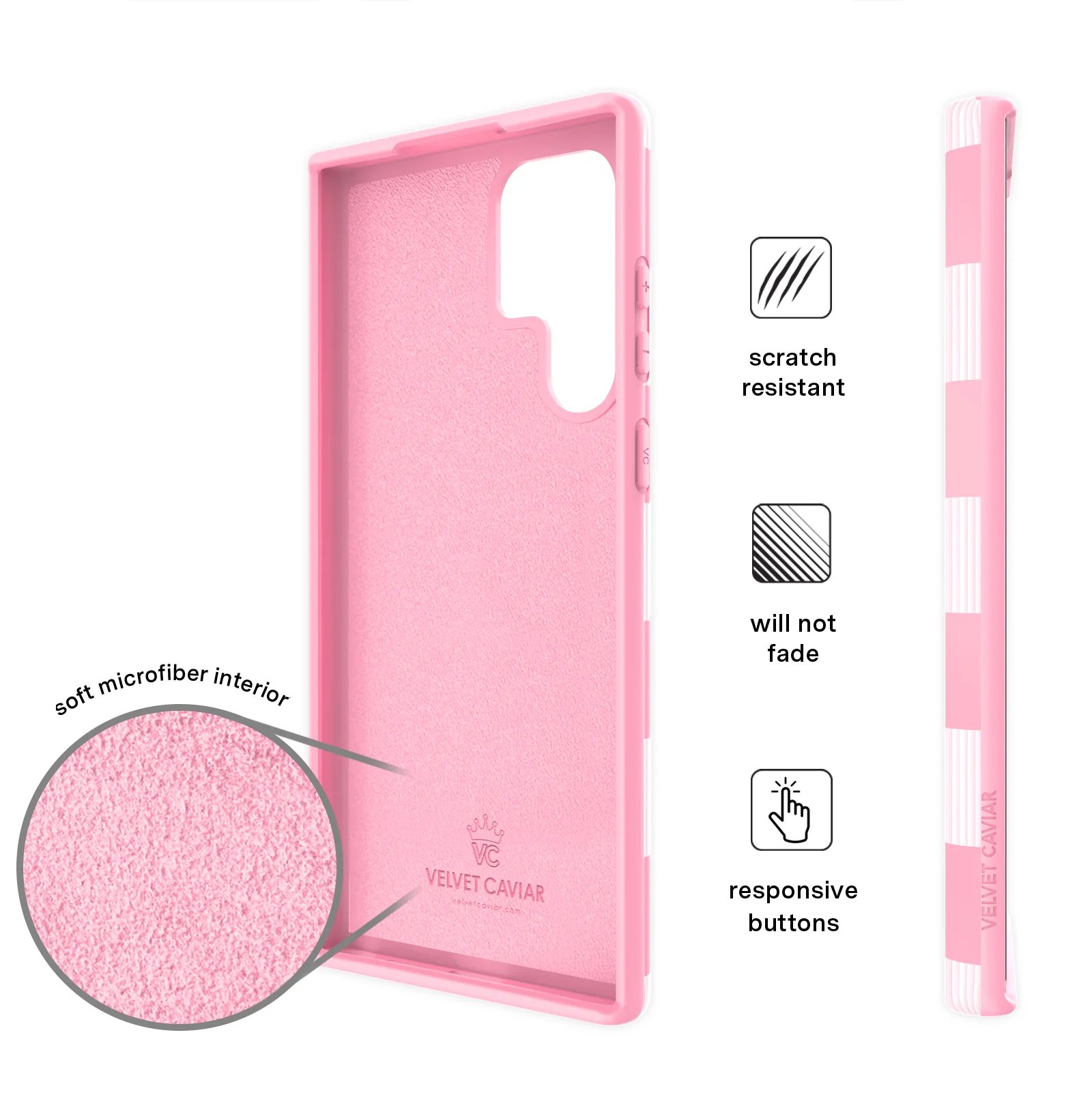 Pink Vibe Checkered Samsung Case - Image 30