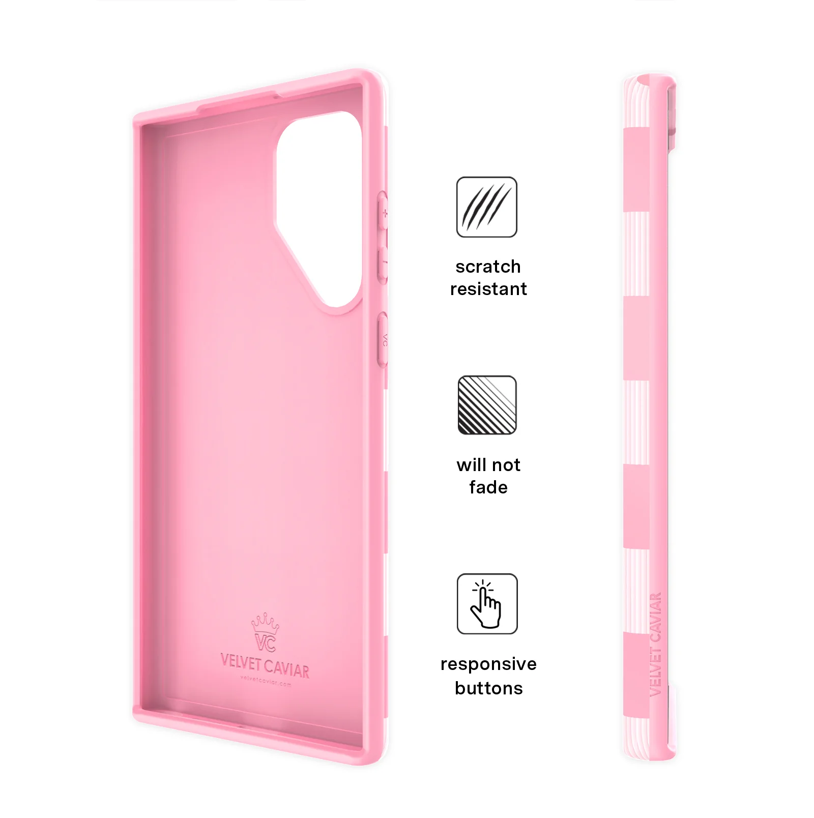 Pink Vibe Checkered Samsung Case - Image 46