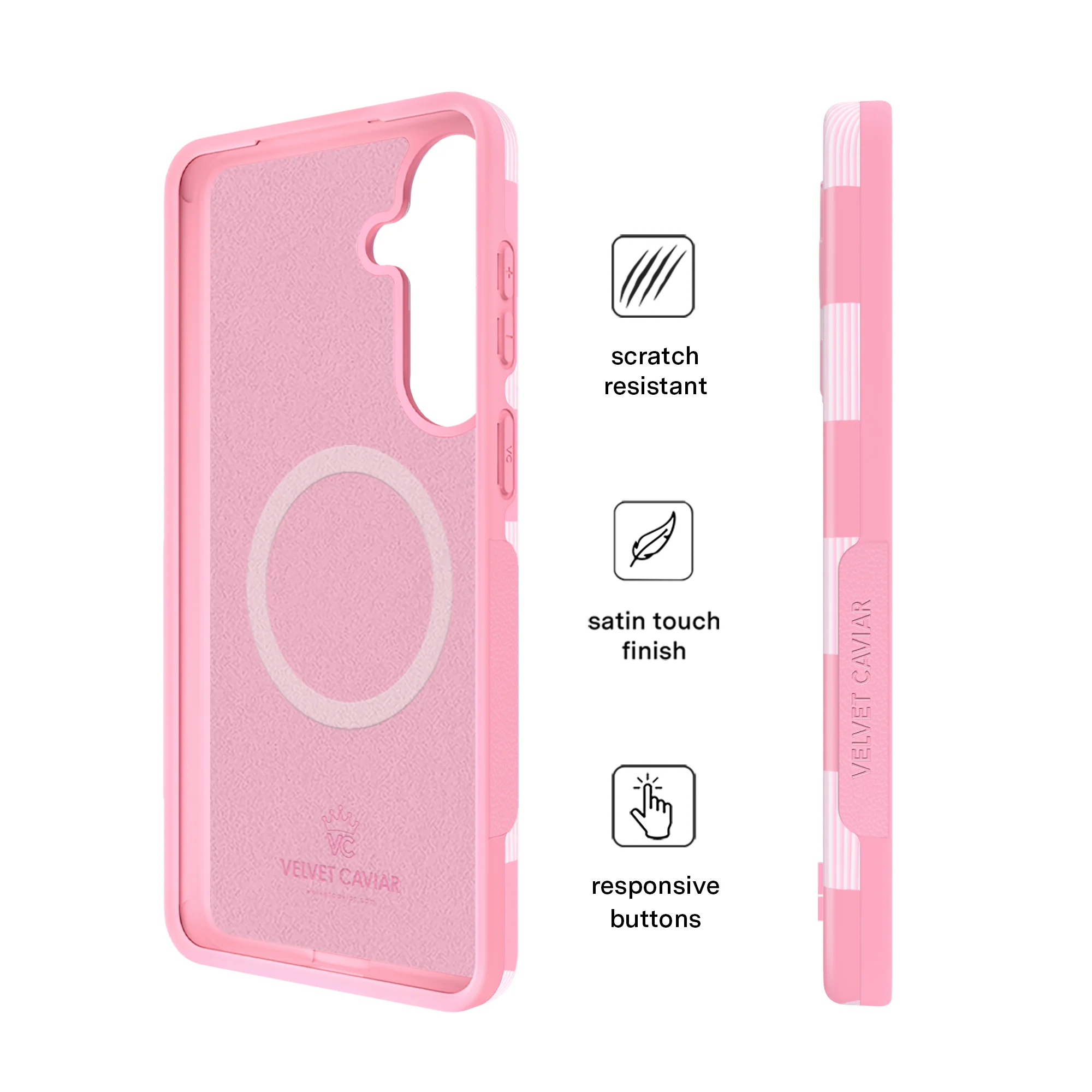 Pink Vibe Checkered Samsung Case - Image 71
