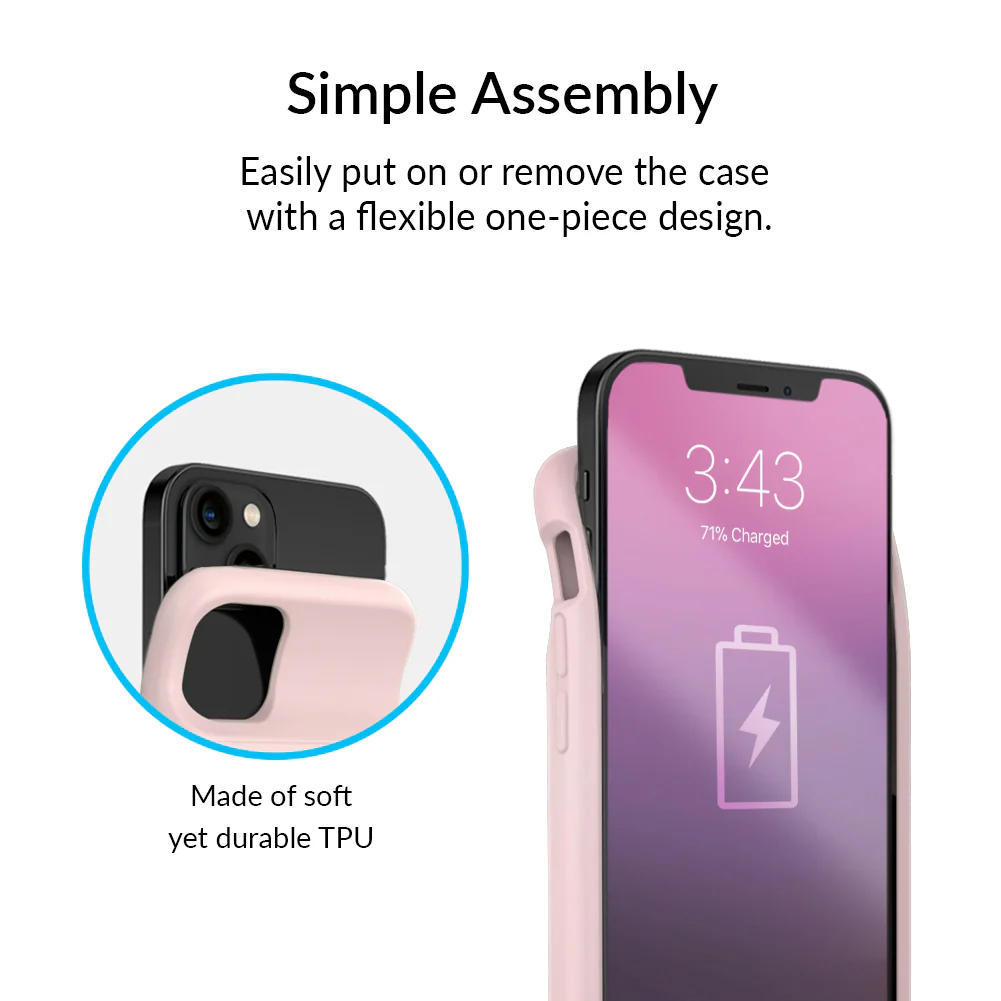 Pink Zebra iPhone Charging Case - Image 23