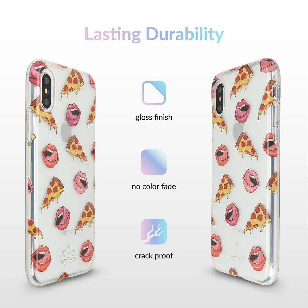 Pizza Lips iPhone Case by Kendall Vertes - Image 30