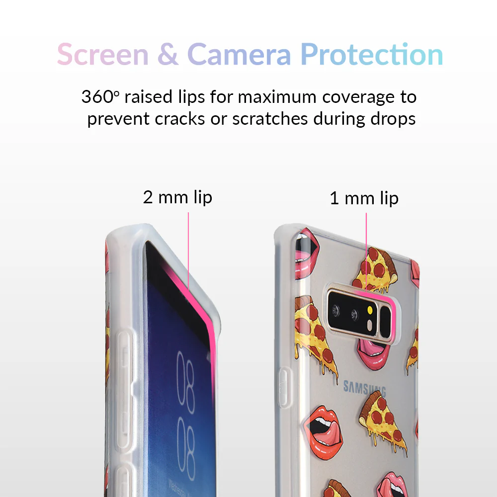 Pizza Lips iPhone Case by Kendall Vertes - Image 70