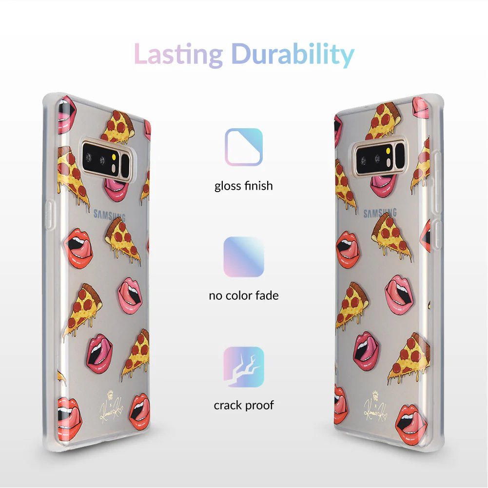 Pizza Lips iPhone Case by Kendall Vertes - Image 72