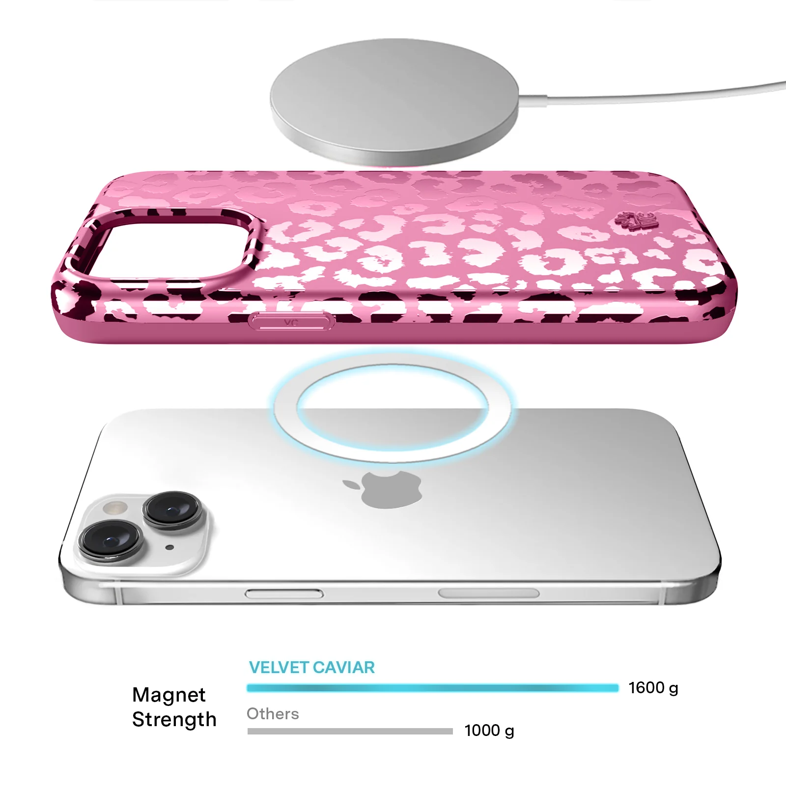 Pink Ruby Leopard iPhone Case - Image 100