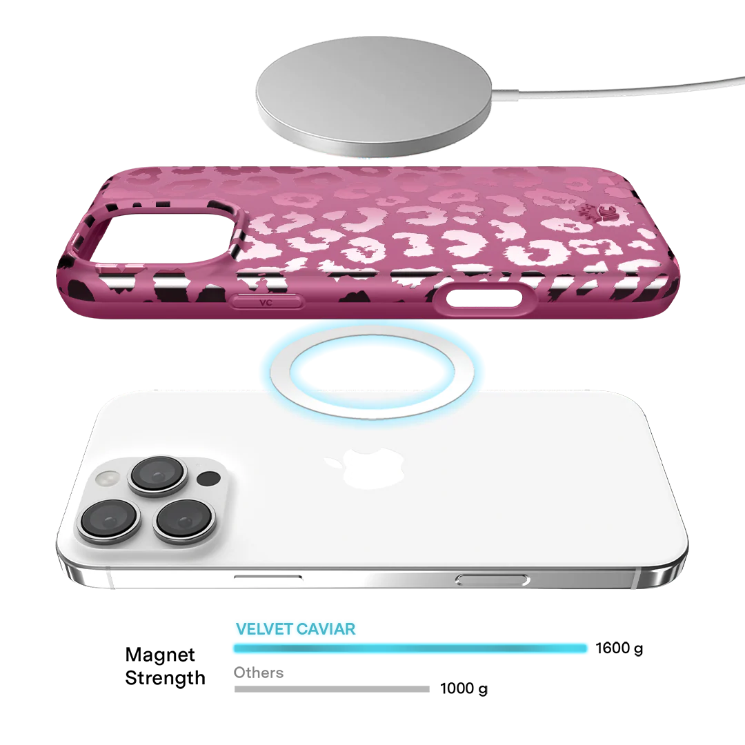 Pink Ruby Leopard iPhone Case - Image 118