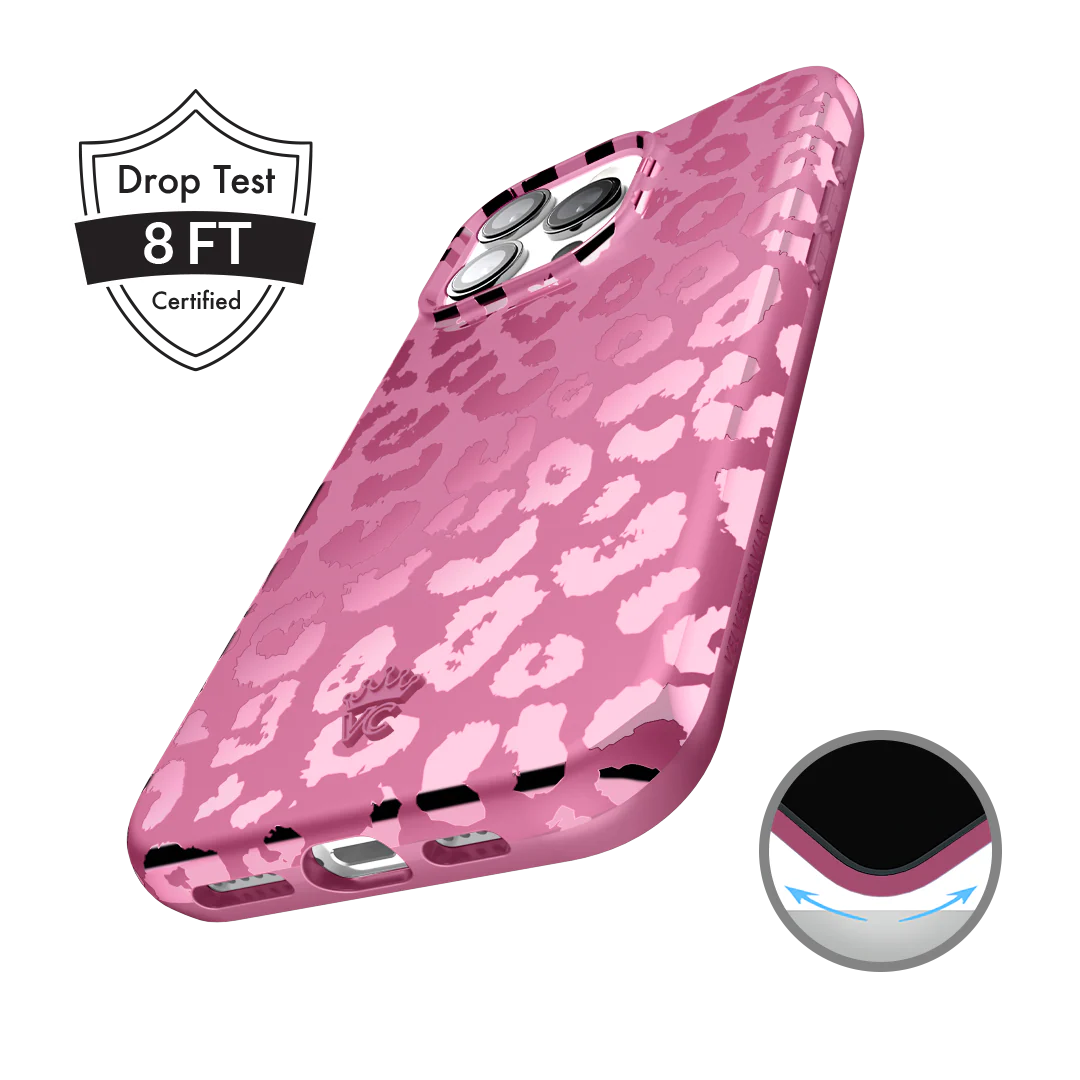 Pink Ruby Leopard iPhone Case - Image 125