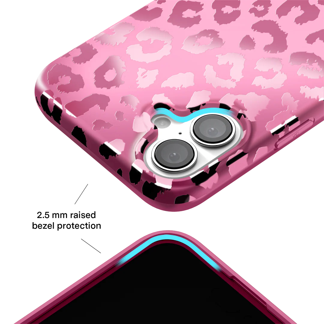 Pink Ruby Leopard iPhone Case - Image 129
