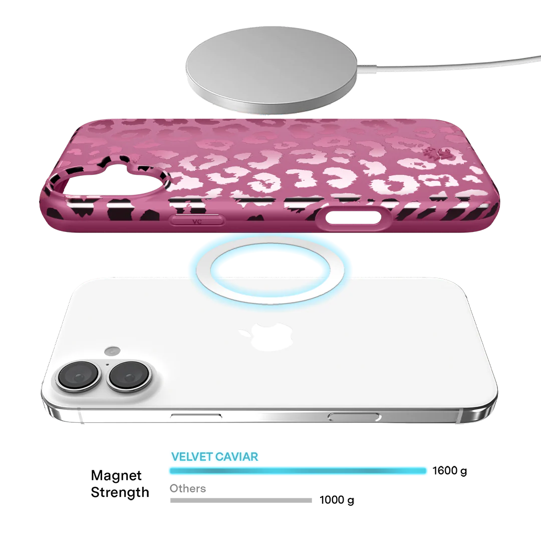 Pink Ruby Leopard iPhone Case - Image 130