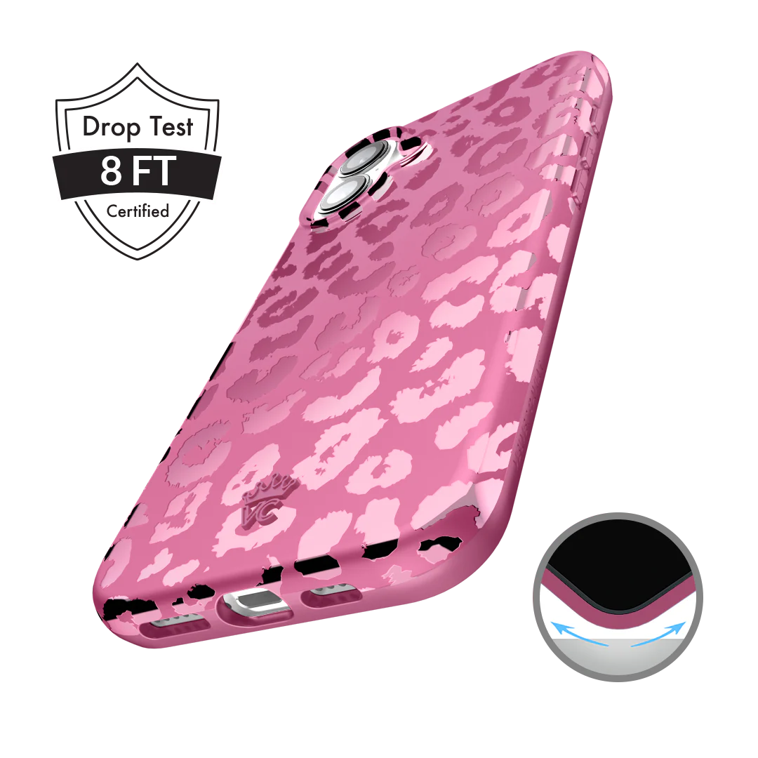 Pink Ruby Leopard iPhone Case - Image 131