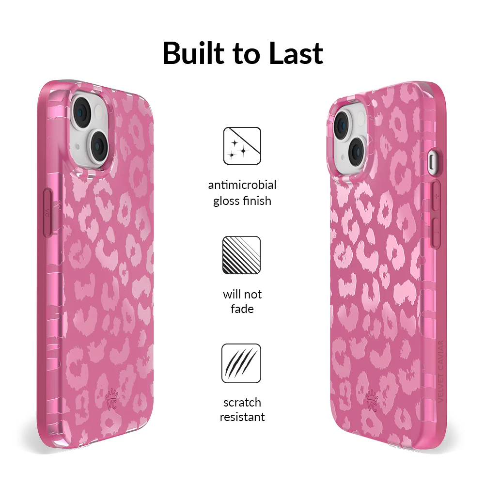 Pink Ruby Leopard iPhone Case - Image 23