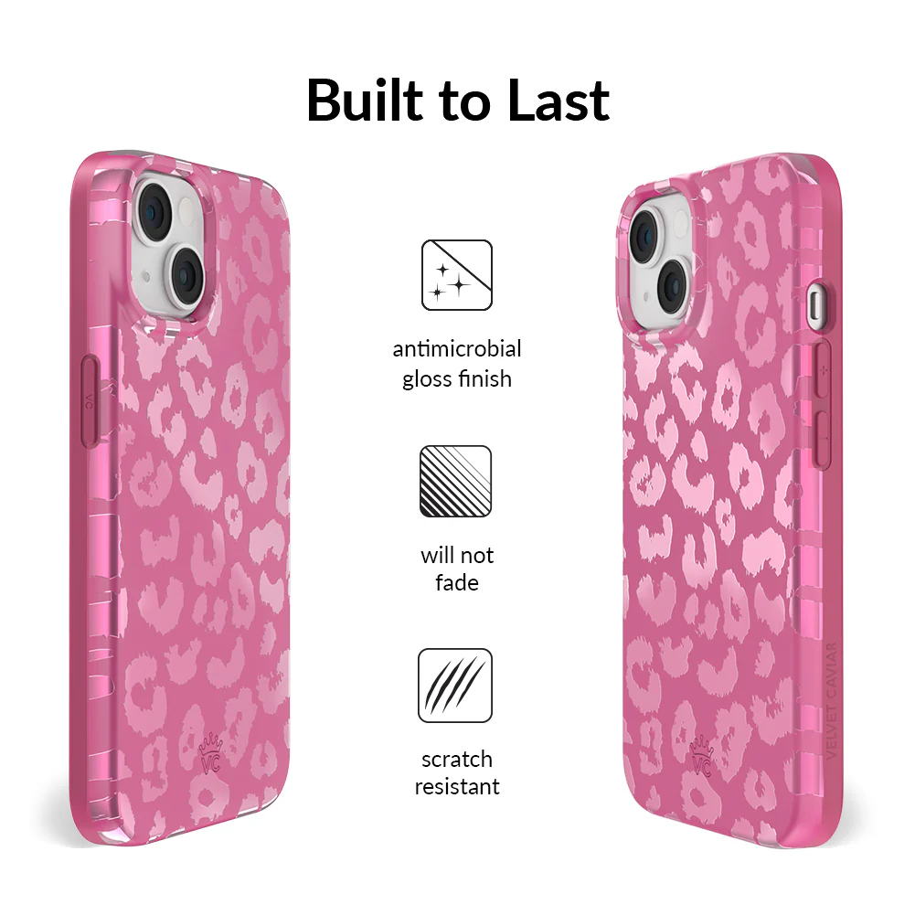 Pink Ruby Leopard iPhone Case - Image 29