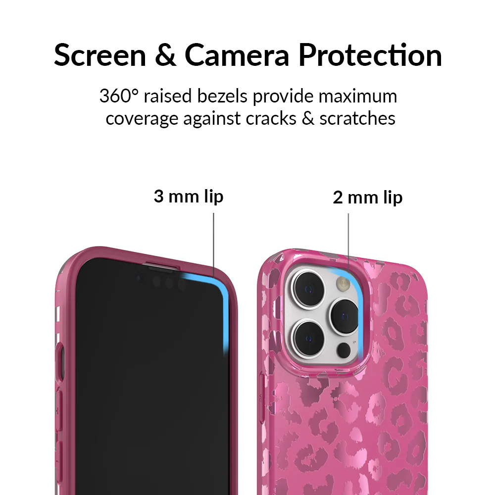 Pink Ruby Leopard iPhone Case - Image 39
