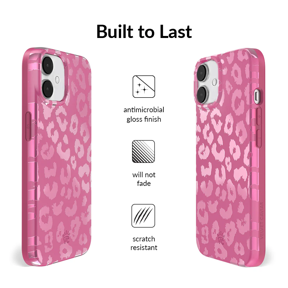 Pink Ruby Leopard iPhone Case - Image 53