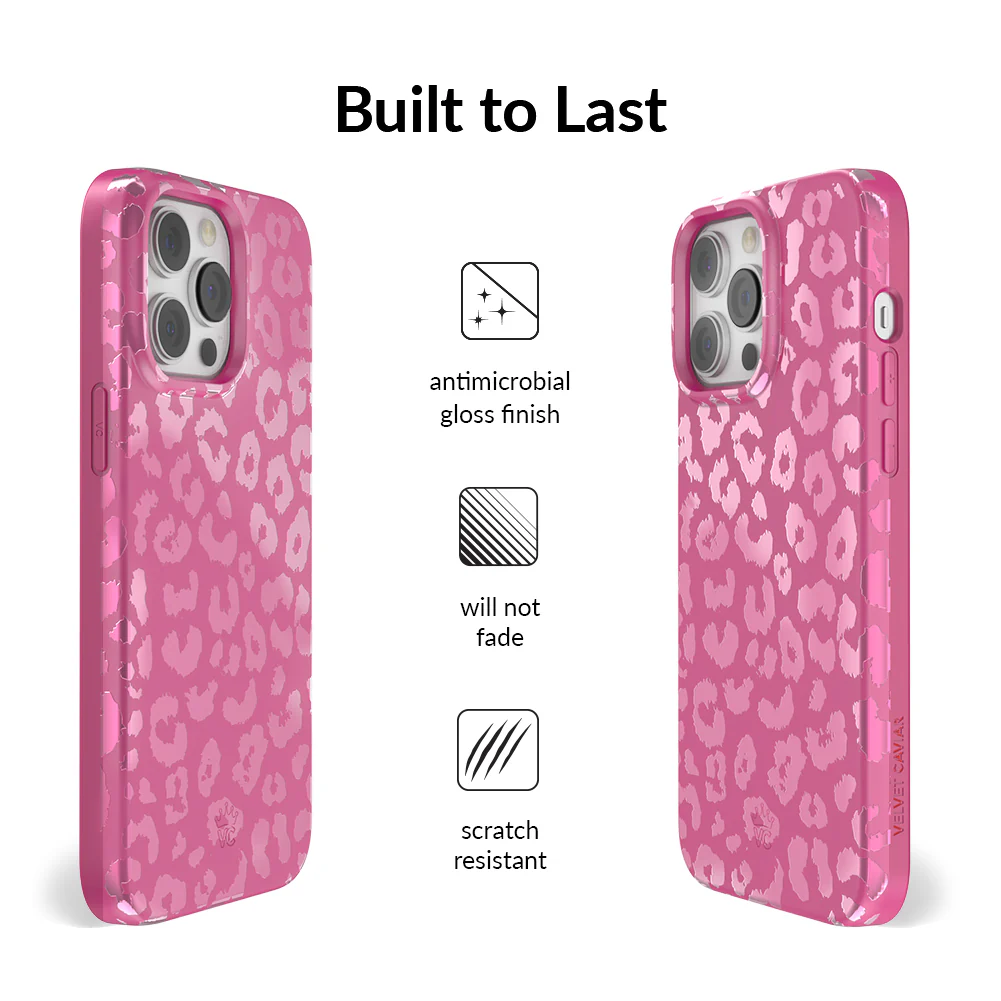 Pink Ruby Leopard iPhone Case - Image 71