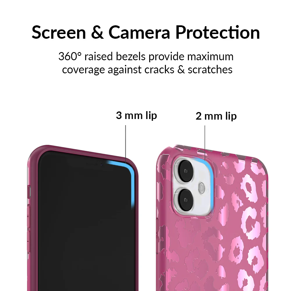 Pink Ruby Leopard iPhone Case - Image 75