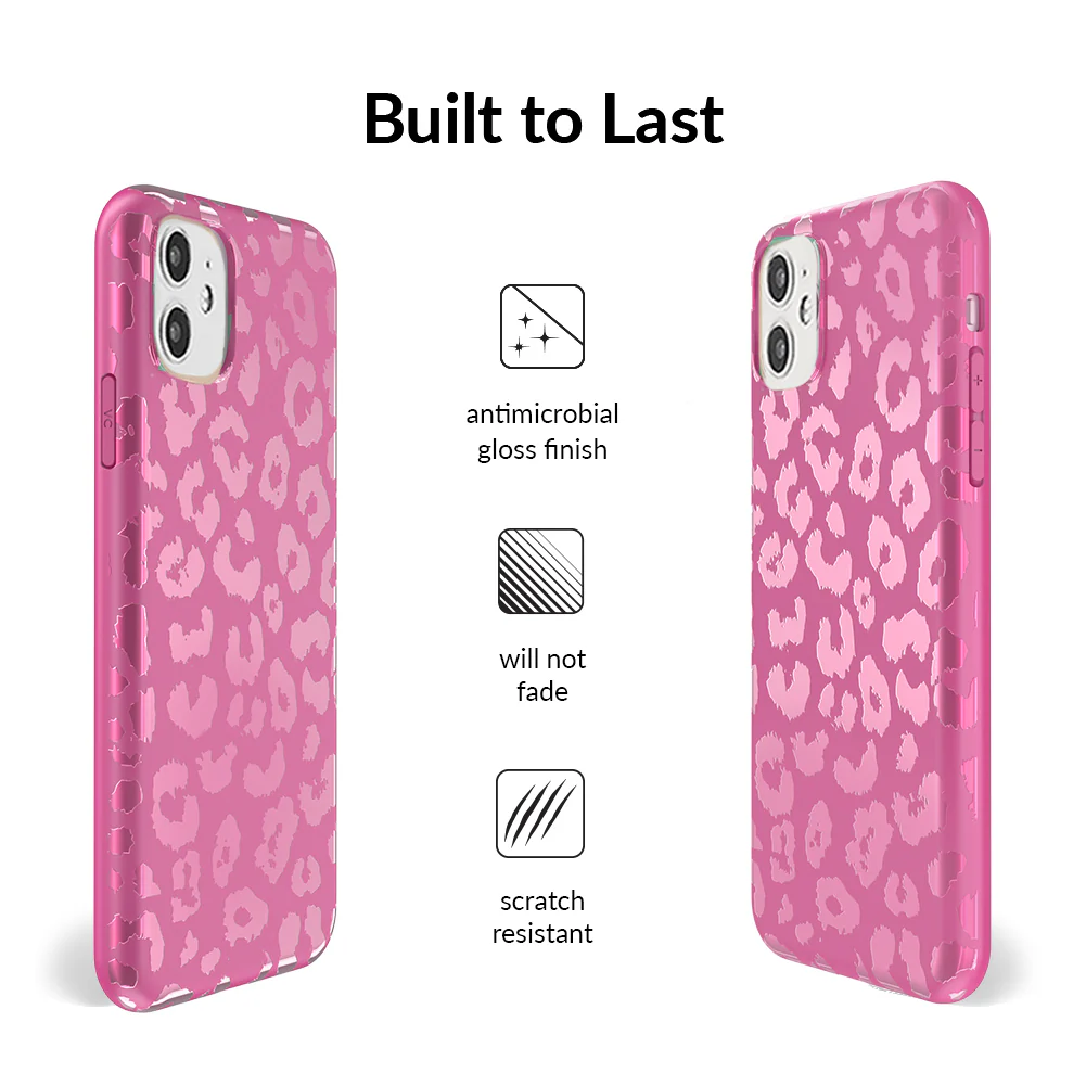 Pink Ruby Leopard iPhone Case - Image 77