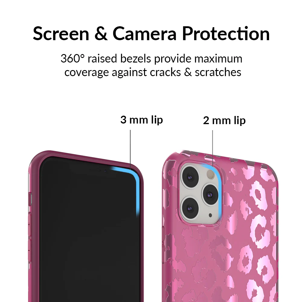 Pink Ruby Leopard iPhone Case - Image 87