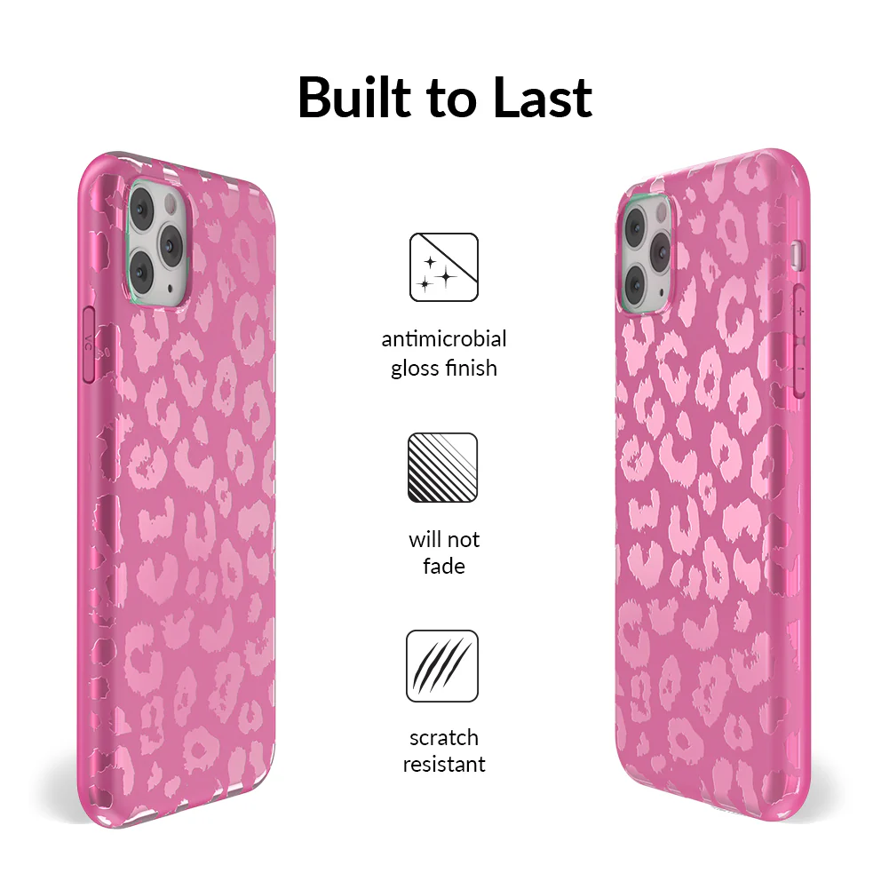Pink Ruby Leopard iPhone Case - Image 89