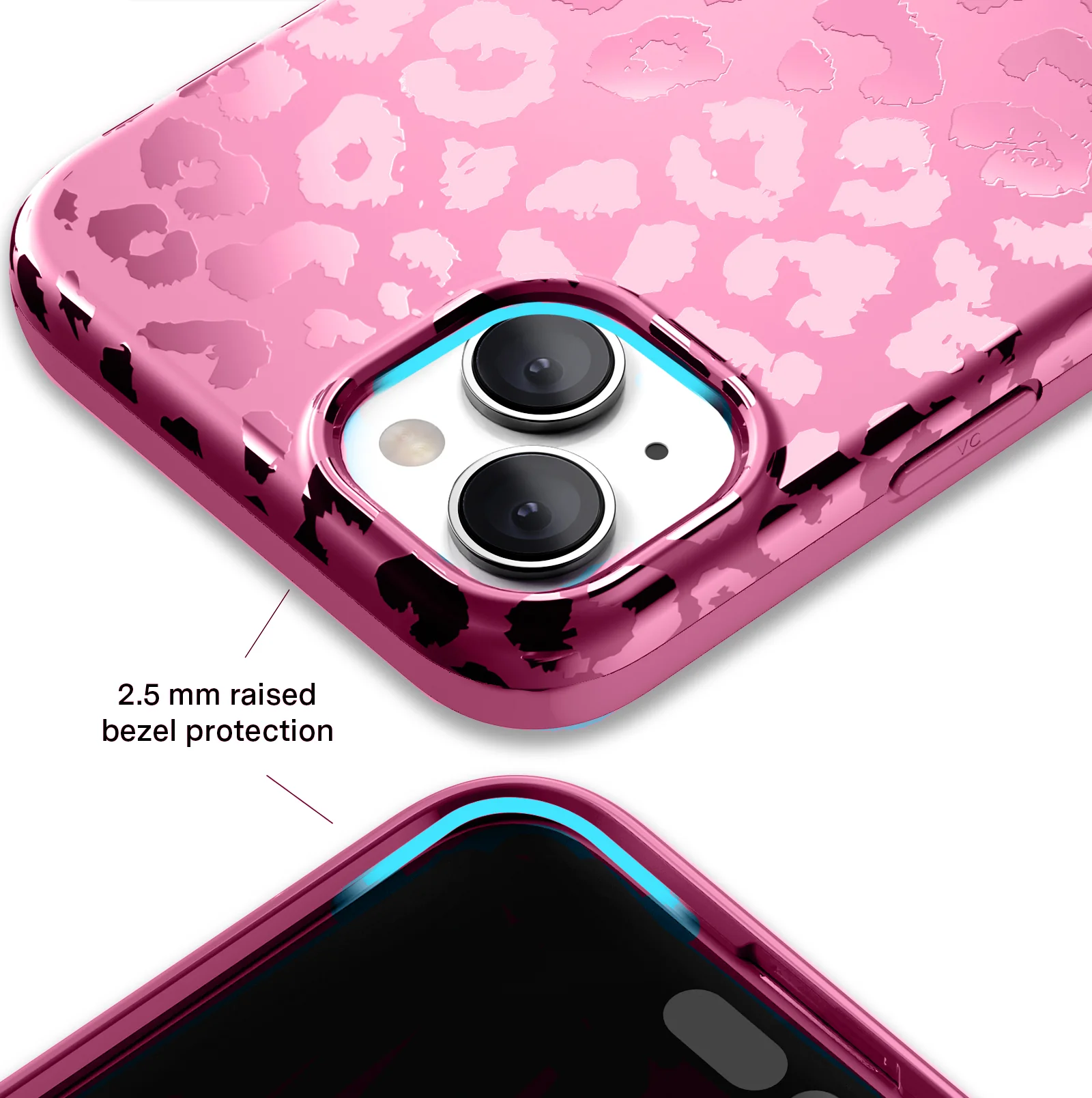 Pink Ruby Leopard iPhone Case - Image 93