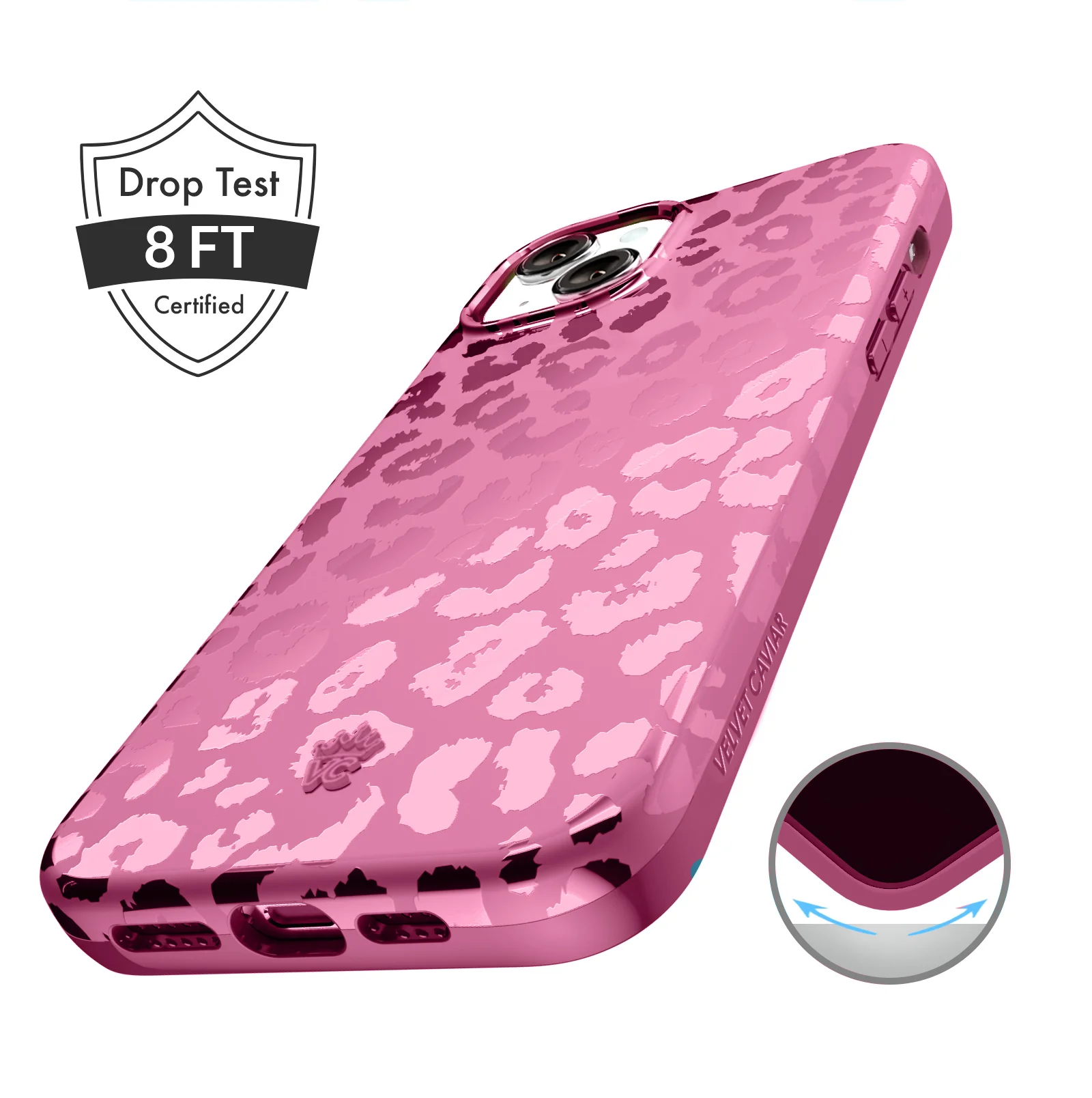 Pink Ruby Leopard iPhone Case - Image 95
