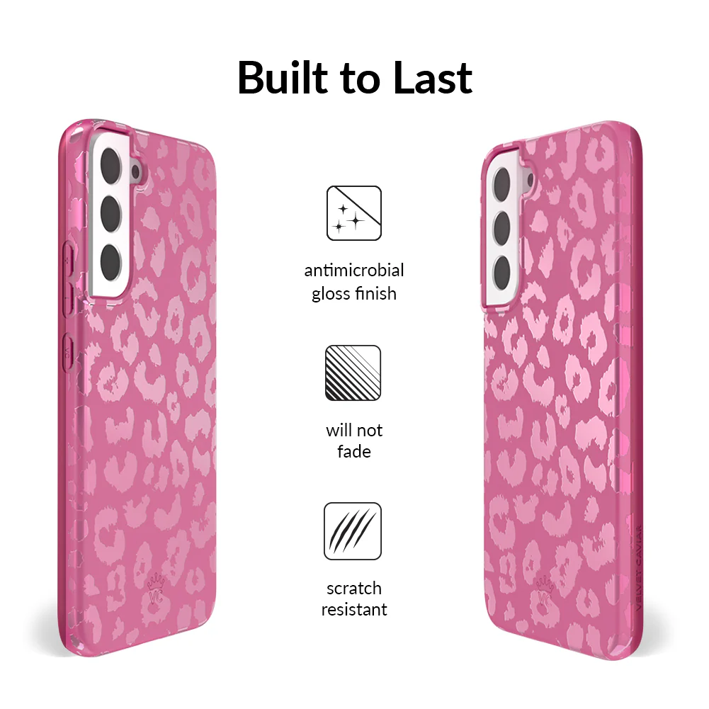 Pink Ruby Leopard Samsung Case - Image 11