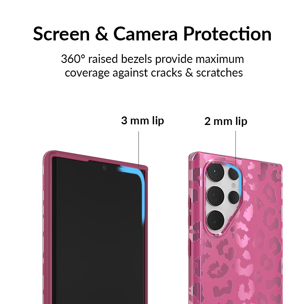 Pink Ruby Leopard Samsung Case - Image 15