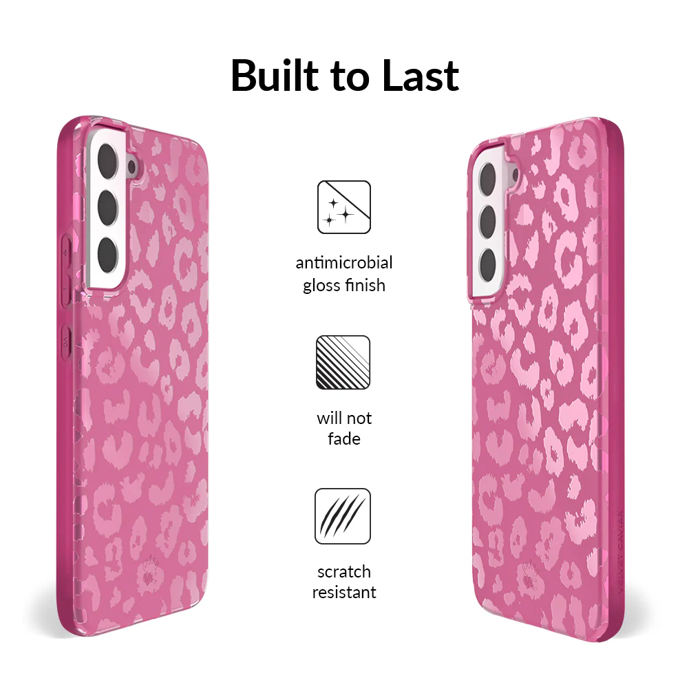 Pink Ruby Leopard Samsung Case - Image 23