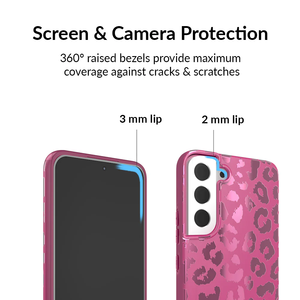 Pink Ruby Leopard Samsung Case - Image 27