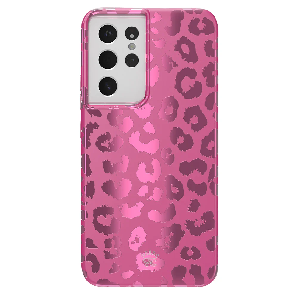 Pink Ruby Leopard Samsung Case - Image 31