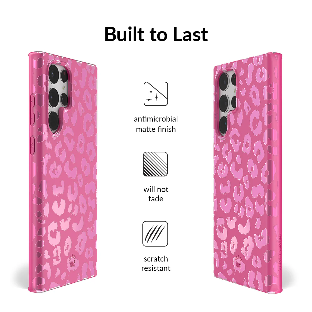 Pink Ruby Leopard Samsung Case - Image 53