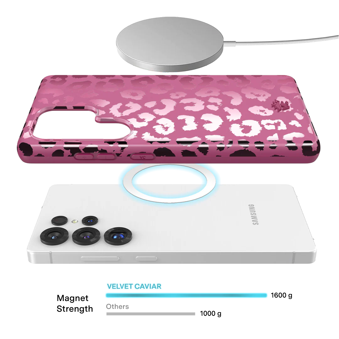 Pink Ruby Leopard Samsung Case - Image 58