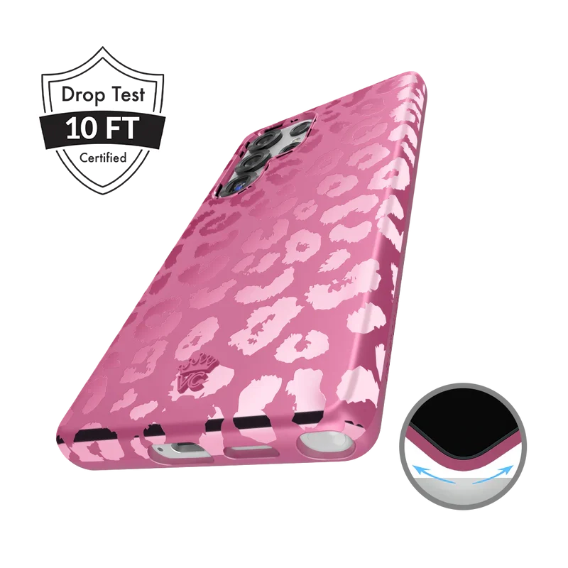 Pink Ruby Leopard Samsung Case - Image 59