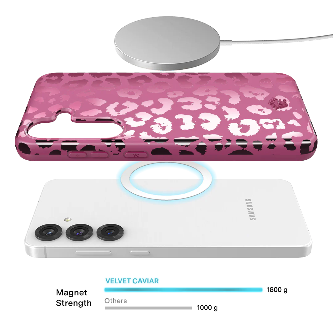 Pink Ruby Leopard Samsung Case - Image 64