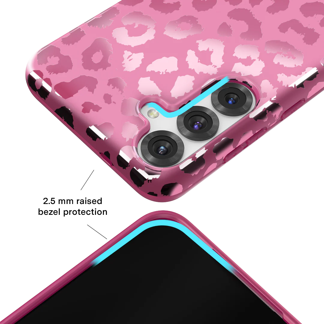 Pink Ruby Leopard Samsung Case - Image 69