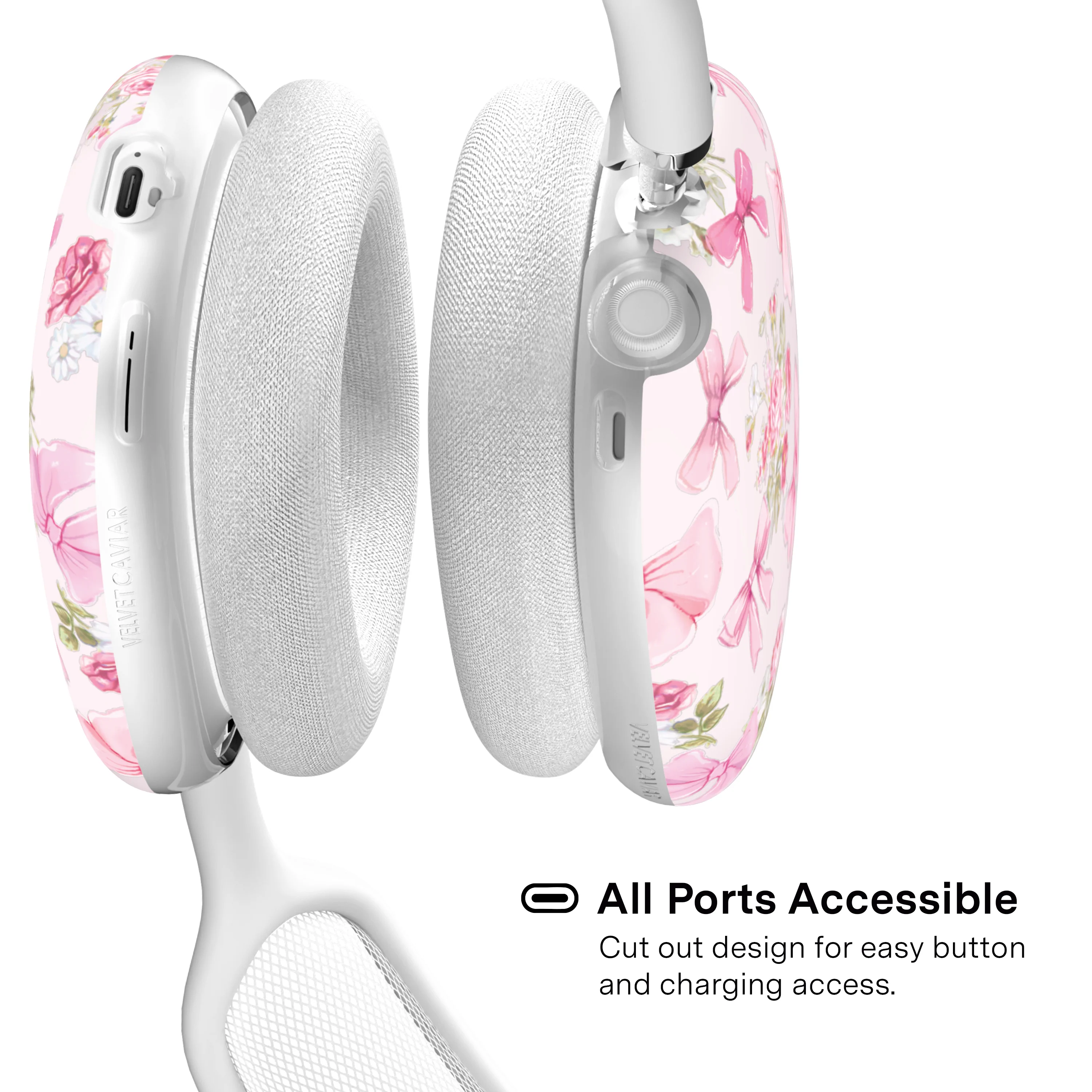Posie Pink Bow AirPod Max Case - Image 4