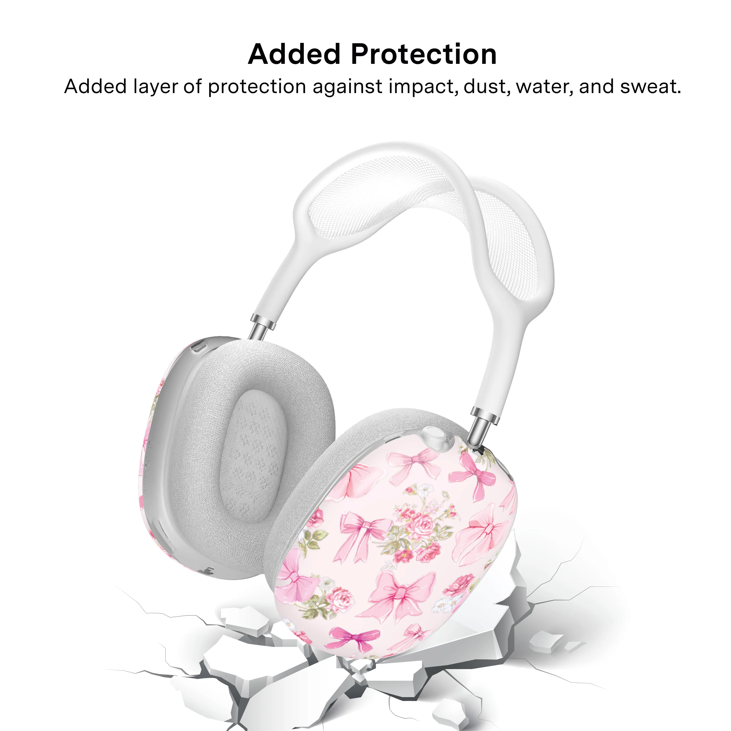 Posie Pink Bow AirPod Max Case - Image 5
