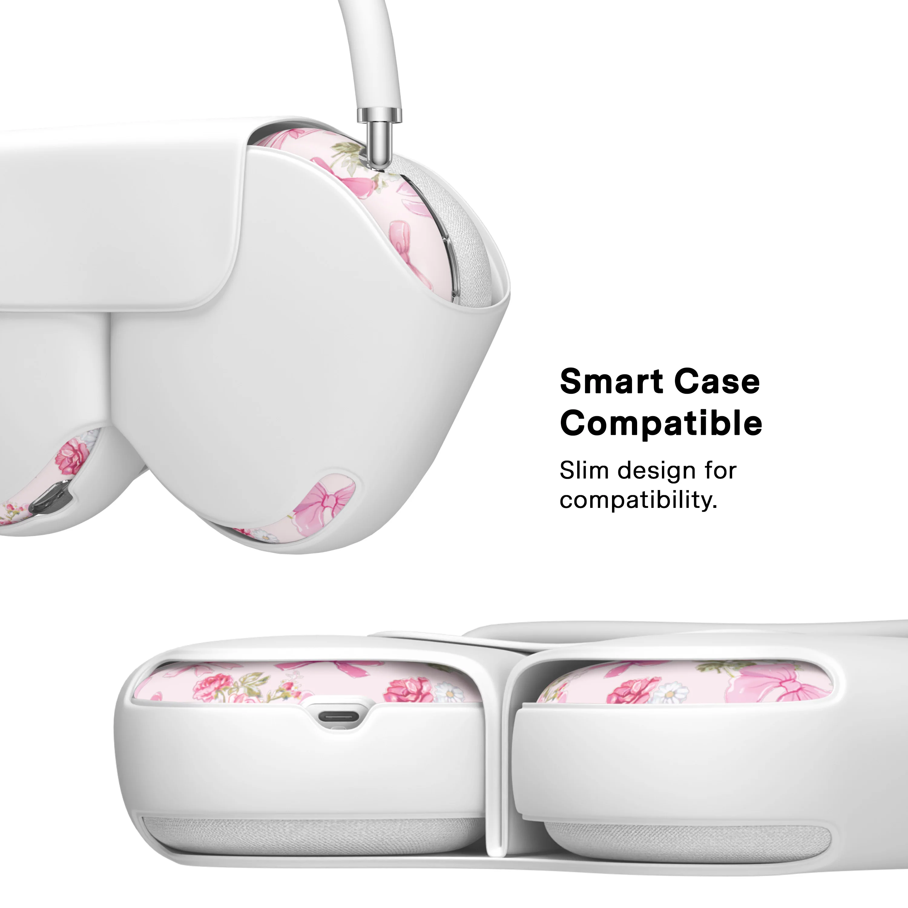 Posie Pink Bow AirPod Max Case - Image 6